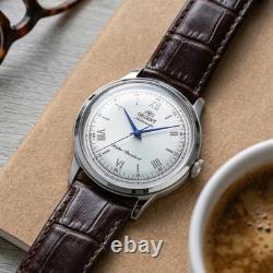 Montre homme Orient Bambino RA-BB0002S cadran blanc automatique 38,4 mm Montre homme Orient Bambino RA-BB0002S cadran blanc automatique 38,4 mm
