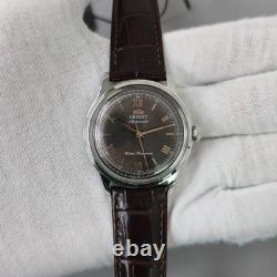 Montre homme Orient Bambino RA-BB0004Y cadran marron automatique 38,4 mm