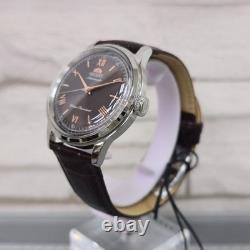 Montre homme Orient Bambino RA-BB0004Y cadran marron automatique 38,4 mm