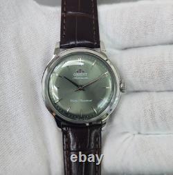 Montre homme Orient Bambino RA-BB0102E automatique 36,4 mm cadran vert neuve