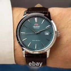 Montre homme Orient Contemporary RA-AC0F13E30B automatique cadran vert