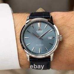 Montre homme Orient Contemporary RA-AC0F14L30B automatique cadran bleu