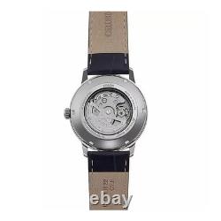 Montre homme Orient Contemporary RA-AC0F14L30B automatique cadran bleu