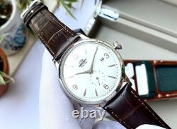Montre homme Orient RA-AP0002S Bambino automatique 40,5 mm bracelet cuir neuv