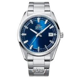 Montre homme Orient Stretto RA-AC0R02L automatique cadran bleu 38,5 mm
