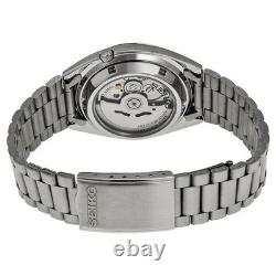 Montre homme Seiko 5 SNXS75 automatique cadran gris 37 mm acier inoxydable ne