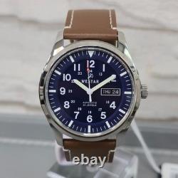 Montre homme Westar 80016STN124 automatique avec mouvement Seiko cadran bleu