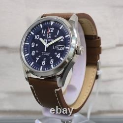 Montre homme Westar 80016STN124 automatique avec mouvement Seiko cadran bleu