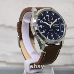 Montre homme Westar 80016STN124 automatique avec mouvement Seiko cadran bleu