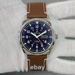 Montre homme Westar 80016STN124 automatique avec mouvement Seiko cadran bleu