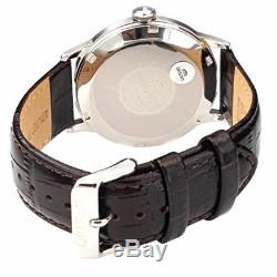 Montre homme automatique Orient Bambino FAC00008W automatic cuir leather Bambino