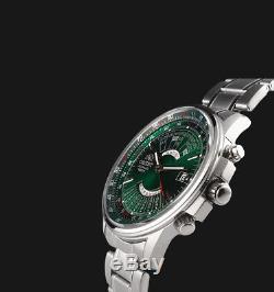 Montre homme automatique Orient automatic men's watch multi-year FEU07007F green