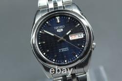 Montre homme vintage 2003 Seiko 5 7S26-01V0 Navy Day-Date automatique du JAPON