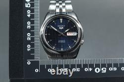 Montre homme vintage 2003 Seiko 5 7S26-01V0 Navy Day-Date automatique du JAPON