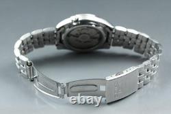 Montre homme vintage 2003 Seiko 5 7S26-01V0 Navy Day-Date automatique du JAPON