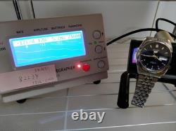 Montre homme vintage 2003 Seiko 5 7S26-01V0 Navy Day-Date automatique du JAPON