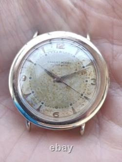 Montre homme vintage Ernest Borel automatique cadran patine Felsa 1560