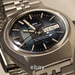 Montre homme vintage LOV Aqua Sport rare acier automatique français ETA DayDa