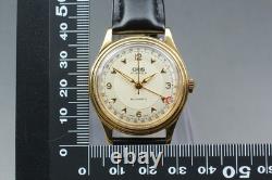 Montre homme vintage automatique ORIS Pointer Date 7403 or 34 mm presque