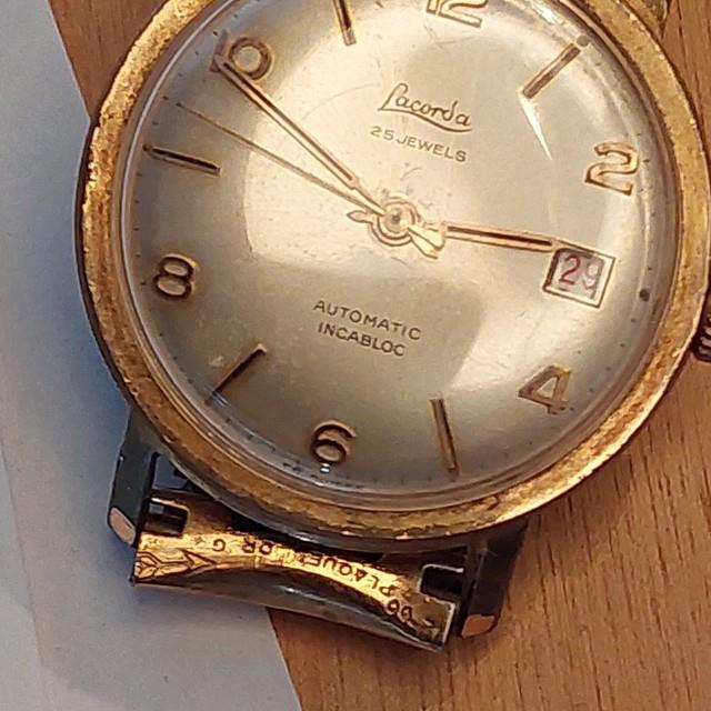 Montre Lacorda 35mm De Diam&egrave;tre Automatique 25 Rubis, Fonctionne Parfaitement