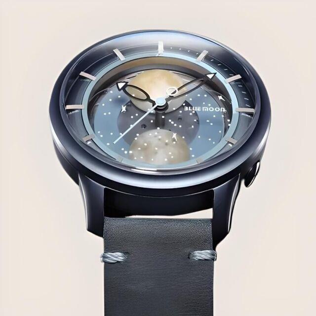 Montre Lune Bleue Automatique Ovd Bluemoon