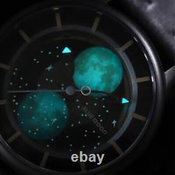 Montre lune bleue automatique OVD BlueMoon