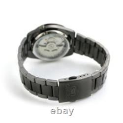 Montre mécanique pour homme Seiko 5 SNKE03K1 cadran noir acier inoxydable jou