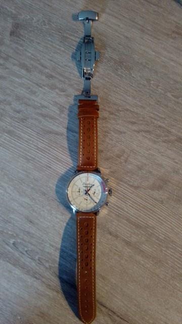 Montre Neuve Automatique Waterproof Verre Saphir Cuir Top Time