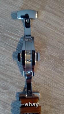 Montre neuve Automatique Waterproof verre Saphir Cuir Top Time