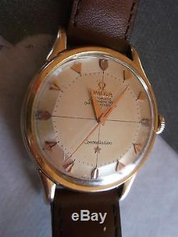 Montre or Oméga Constellation automatique gold automatic wristwatch Armbanduhr