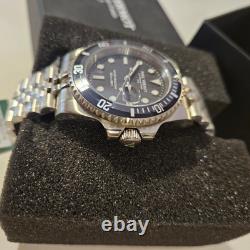 Montre plongée automatique Homme Vermot 1935 Chaux de Fonds 200m Acier 41 mm 24J