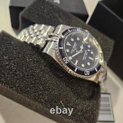 Montre plongée automatique Homme Vermot 1935 Chaux de Fonds 200m Acier 41 mm 24J