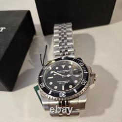 Montre plongée automatique Homme Vermot 1935 Chaux de Fonds 200m Acier 41 mm 24J