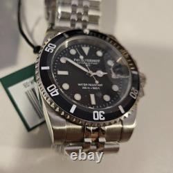 Montre plongée automatique Homme Vermot 1935 Chaux de Fonds 200m Acier 41 mm 24J