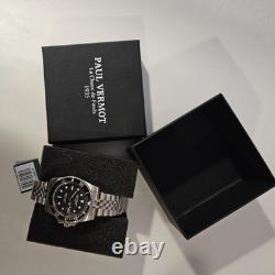 Montre plongée automatique Homme Vermot 1935 Chaux de Fonds 200m Acier 41 mm 24J