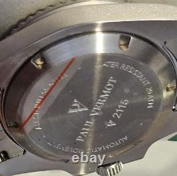 Montre plongée automatique Homme Vermot 1935 Chaux de Fonds 200m Acier 41 mm 24J