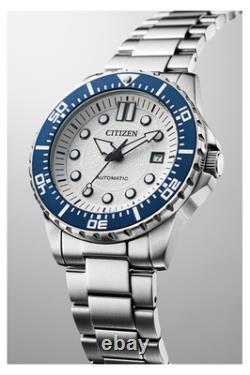 Montre pour homme Citizen Urban cadran blanc automatique NJ0171-81A 100M