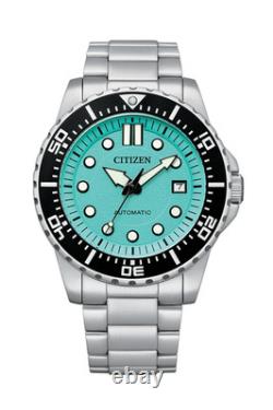 Montre pour homme Citizen cadran vert automatique NJ0170-83X 100M