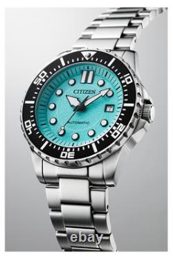 Montre pour homme Citizen cadran vert automatique NJ0170-83X 100M