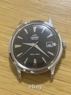 Montre pour homme Orient Bambino automatique cadran noir en acier Montre pour homme Orient Bambino automatique cadran noir en acier