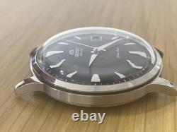 Montre pour homme Orient Bambino automatique cadran noir en acier Montre pour homme Orient Bambino automatique cadran noir en acier