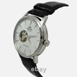 Montre pour homme Orient Open Heart automatique cadran blanc bracelet en