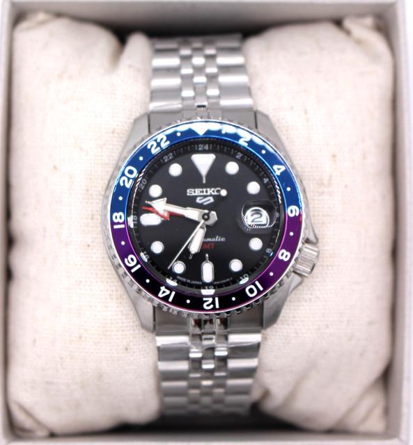 Montre Pour Homme Seiko 5 Sports Sbsc021 Skx Sports Style Gmt Automatique