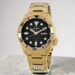 Montre pour homme Seiko 5 Sports SRPK18 automatique cadran noir en acier inox