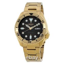 Montre pour homme Seiko 5 Sports SRPK18 automatique cadran noir en acier inox