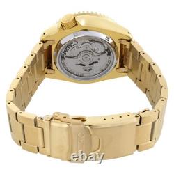 Montre pour homme Seiko 5 Sports SRPK18 automatique cadran noir en acier inox