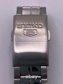 Montre pour homme Seiko 5 automatique cadran blanc bracelet en acier SNKK87K1