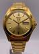 Montre Pour Homme Seiko 5 Automatique Cadran Dor&eacute; Bracelet En Acier Snkk98k1
