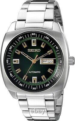 Montre pour homme Seiko SNKM97 Recraft automatique cadran vert acier inoxydab