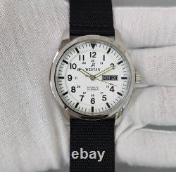 Montre pour homme Westar 80019STN101 automatique cadran blanc date jour en